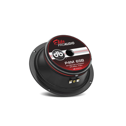 DB Drive P4M 6SB : 6.5 in. PRO Audio Sealed Back Midrange