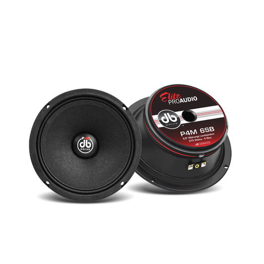 DB Drive P4M 6SB : 6.5 in. PRO Audio Sealed Back Midrange