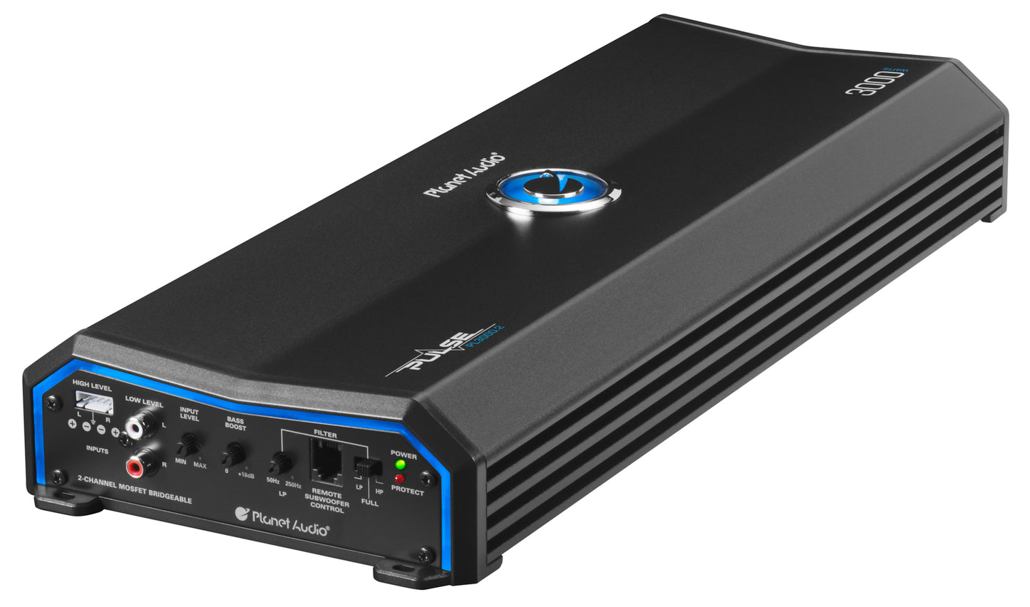 Planet Audio PL3000.2 2 Channel Amplifier