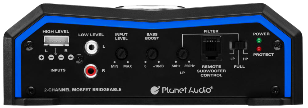 Planet Audio PL3000.2 2 Channel Amplifier