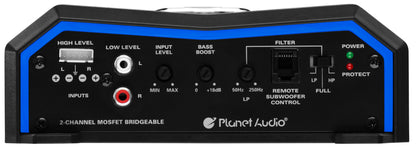 Planet Audio PL3000.2 2 Channel Amplifier