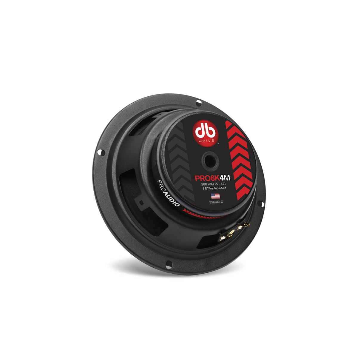 DB Drive PRO6K4M : 6.5 in. 4-Midrange/2 Tweeter PRO Audio Component Kit