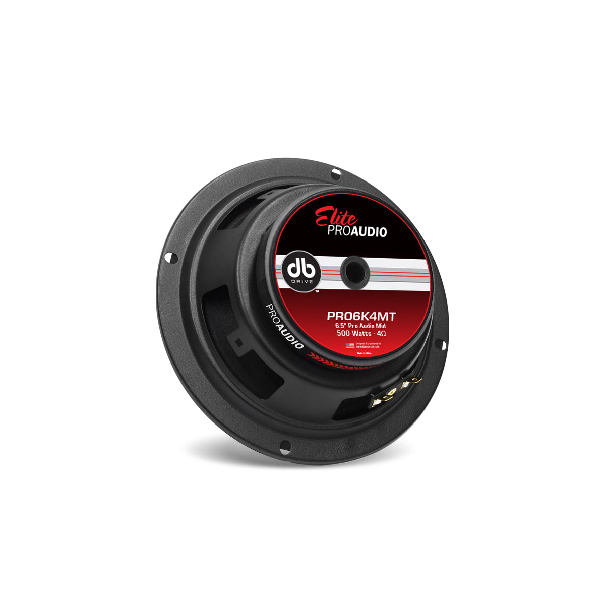 DB Drive PRO6K4MT : 6.4 in. 4-Midrange/4 Tweeter PRO Audio Component Kit
