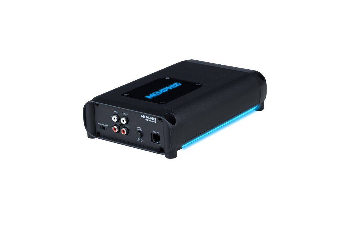 Memphis Audio PRX1000.1V2 1000W Monoblock Car Amplifier with Blue LED