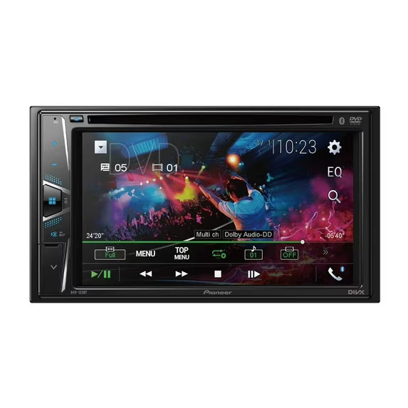Pioneer AVH-120BT 6.2 inch Double-DIN DVD Receiver