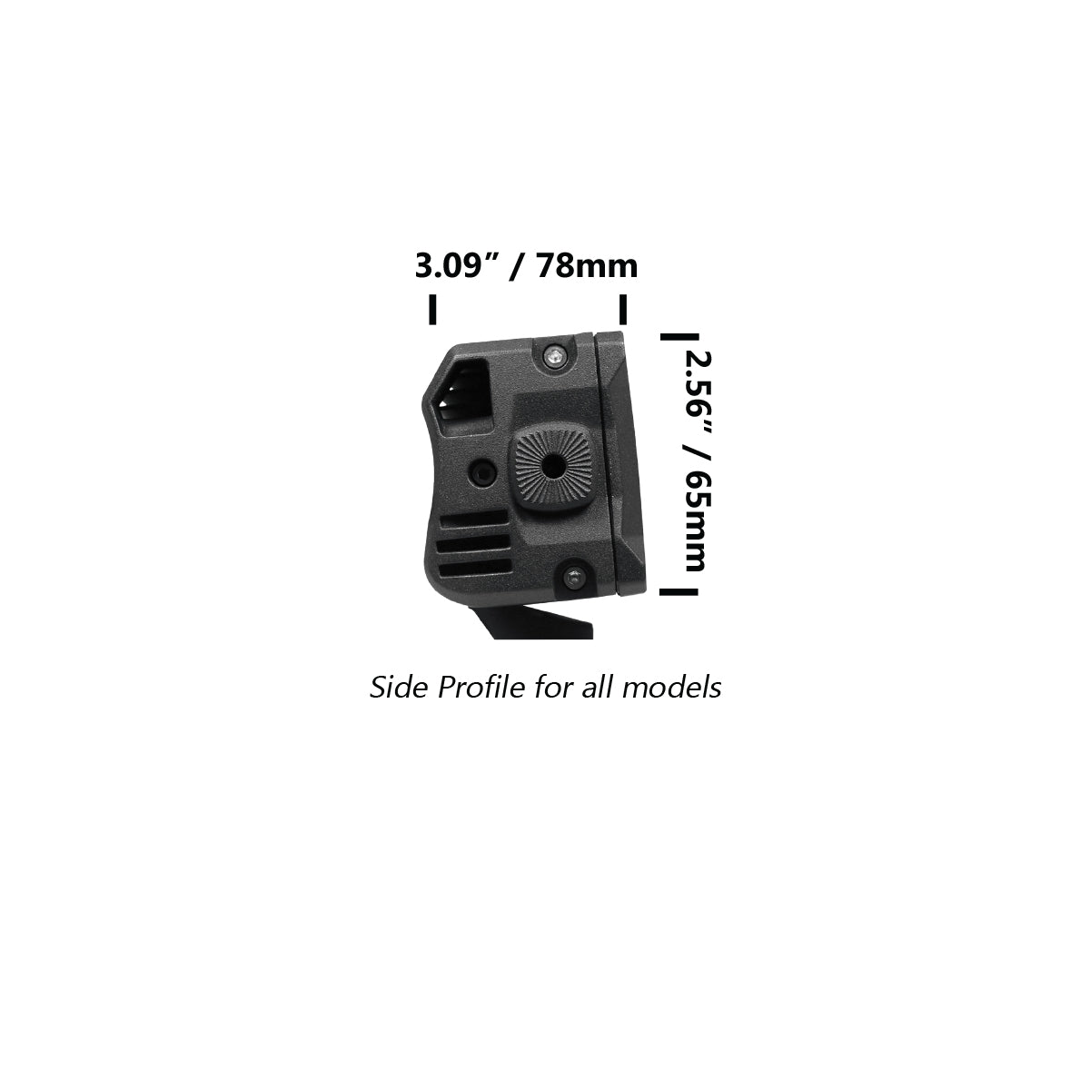 DB Drive DBLB22RGB : 22 in. Osram Led Light Bar W/RGB Accent Lighting