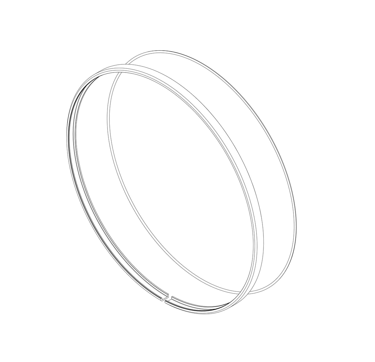 Stereo Fly Rings JL Audio 13W7 CLAMP RINGS SET