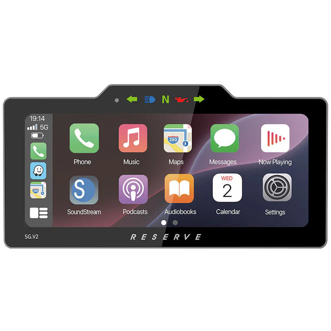 SoundStream Reserve SG.V2 Plug-n-Play Head Unit 1998-2013 Harley-Davidson Street Glide Motorcycles