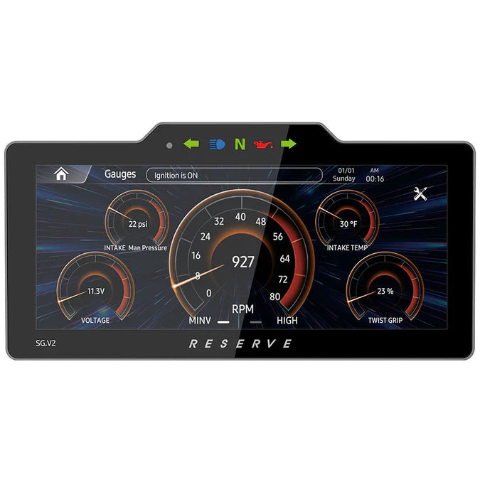 SoundStream Reserve SG.V2 Plug-n-Play Head Unit 1998-2013 Harley-Davidson Street Glide Motorcycles