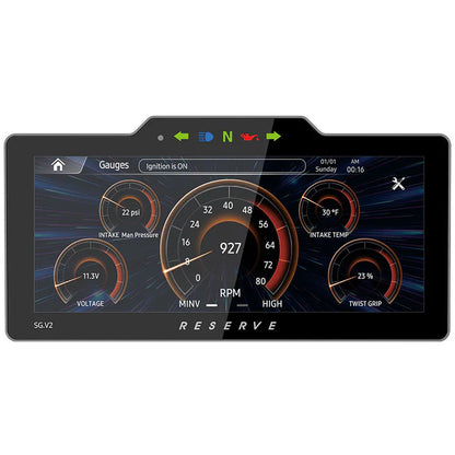 SoundStream Reserve SG.V2 Plug-n-Play Head Unit 1998-2013 Harley-Davidson Street Glide Motorcycles