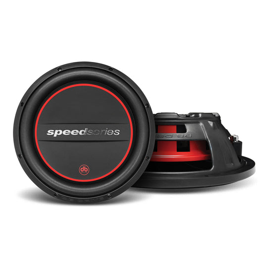DB Drive SPF12D4 : 12 in.  Dual 4-Ohm Shallow Subwoofer
