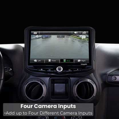 HEIGH10 10-inch Jeep Wrangler JK Integrated Radio Kit Off-Road Mode Display