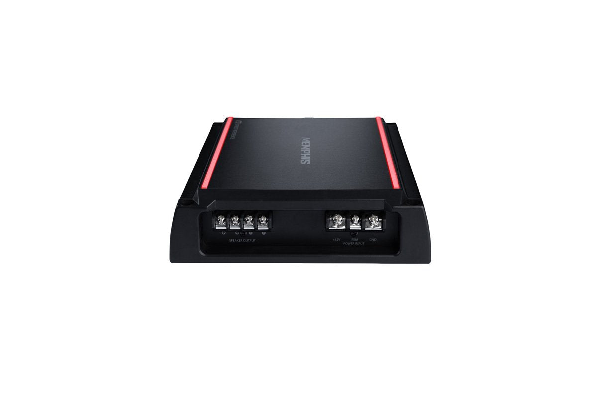 Memphis Car Audio SRX300.1V Mono Car Amplifier with Red LED Accent Light