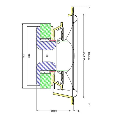 Stereo Integrity TM65 mkIV 6.5-inch Performance Car Audio Midbass Speaker Pair