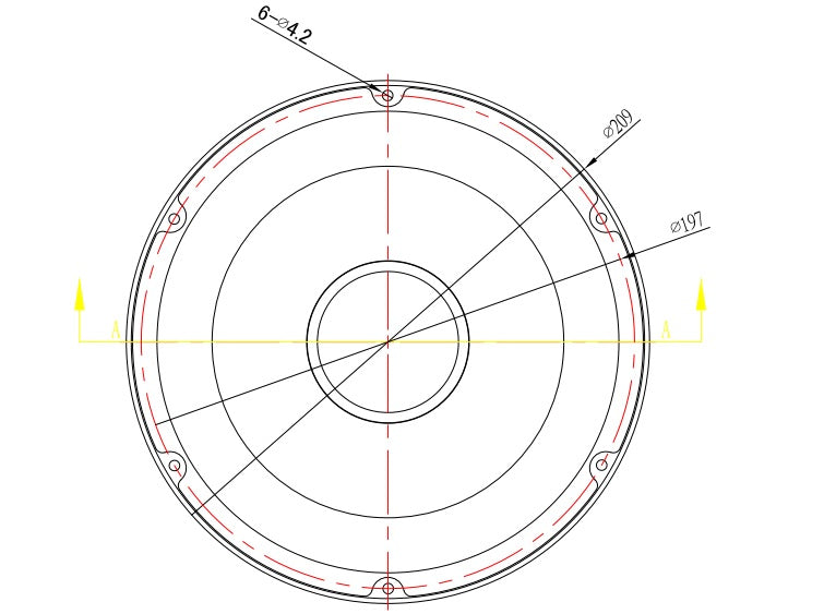 Stereo Integrity TM8 8-inch Shallow Midbass Loudspeaker Pair for Vehicle Doors
