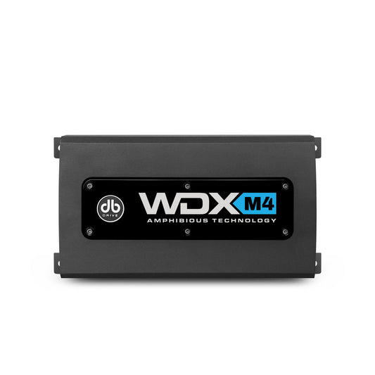 DB Drive WDX M4 : IPX6 Rated Marine 4-Channel Amplifier