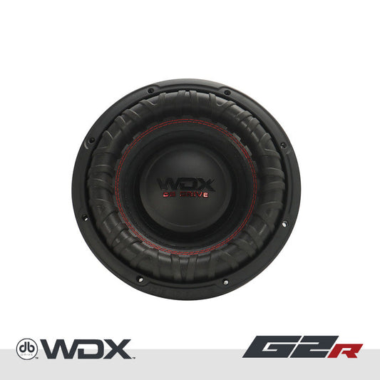 DB Drive WDX10G2R.2 : 10 in. Dual 2-Ohm Subwoofer
