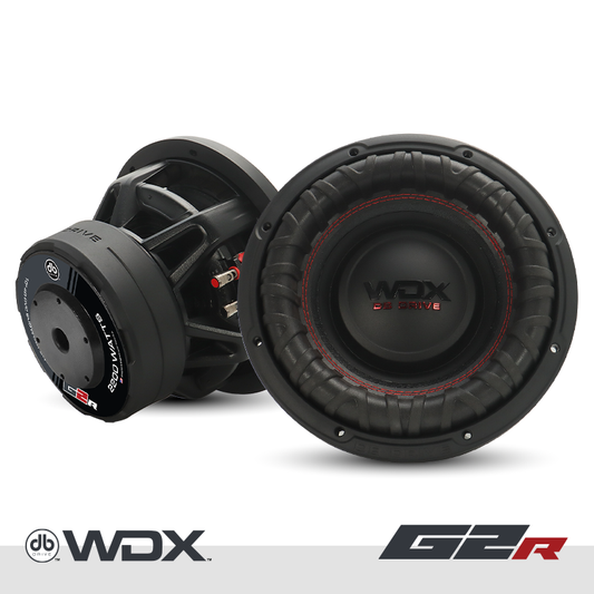 DB Drive WDX10G2R.4 : 10 in. Dual 4-Ohm Subwoofer