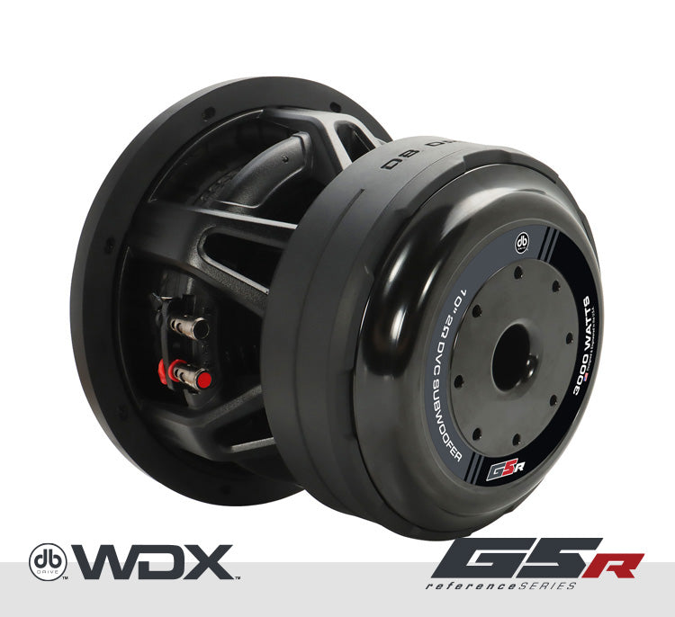 DB Drive WDX10G5R.4 : 10 in. Dual 4-Ohm Subwoofer