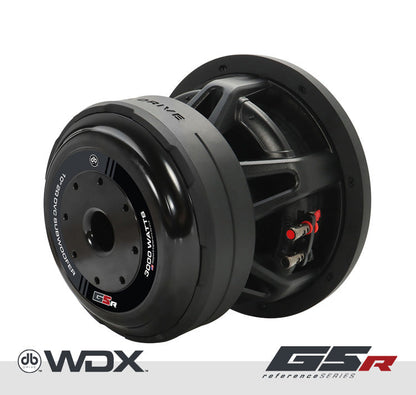 DB Drive WDX10G5R.4 : 10 in. Dual 4-Ohm Subwoofer