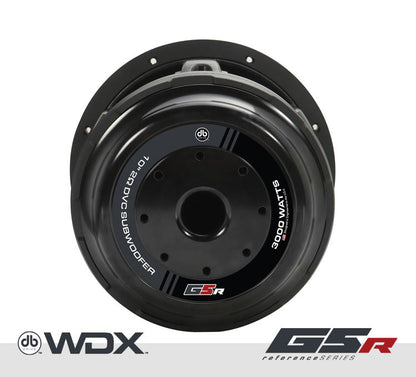 DB Drive WDX10G5R.4 : 10 in. Dual 4-Ohm Subwoofer