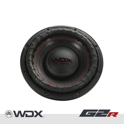 DB Drive WDX12G2R.4 : 12 in. Dual 4-Ohm Subwoofer