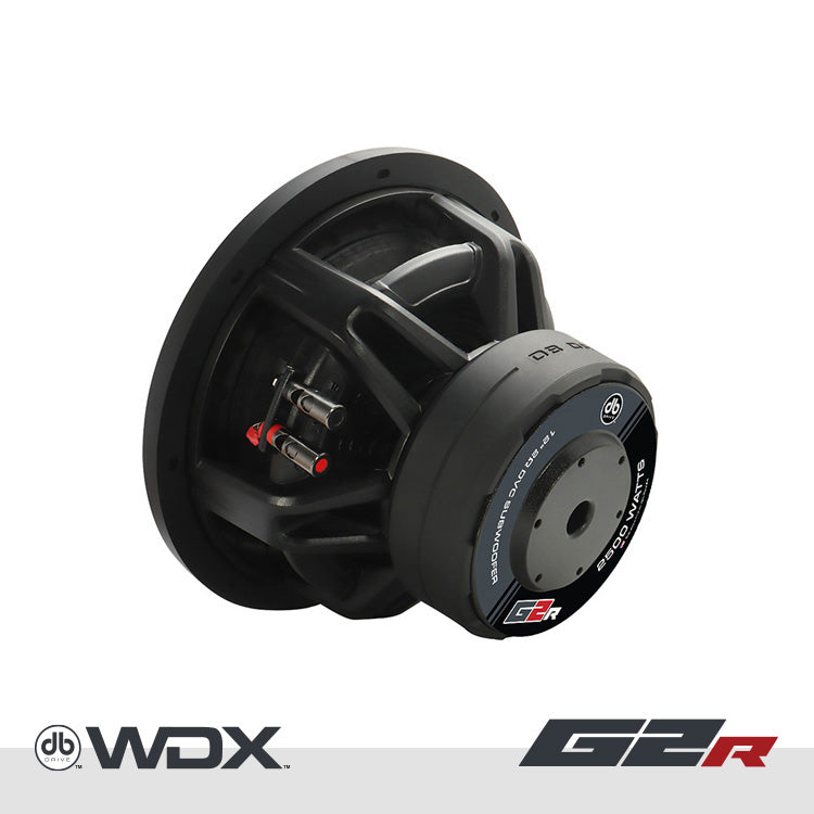 DB Drive WDX12G2R.4 : 12 in. Dual 4-Ohm Subwoofer