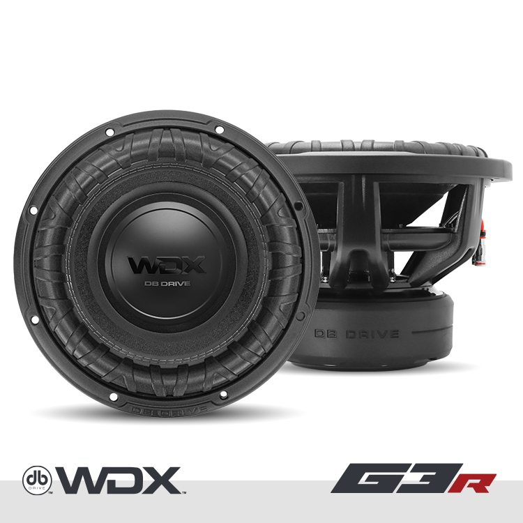 DB Drive WDX12G3R.4 : 12 in.  Dual 4-Ohm Subwoofer