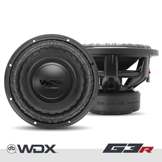 DB Drive WDX12G3R.4 : 12 in.  Dual 4-Ohm Subwoofer