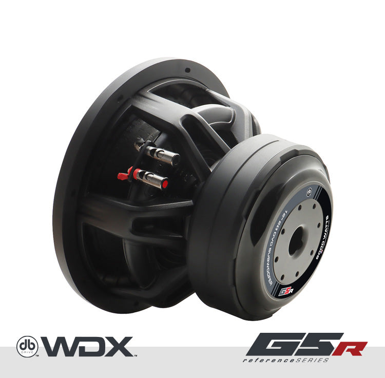 DB Drive WDX12G5R.2 : 12 in. Dual 2-Ohm Subwoofer