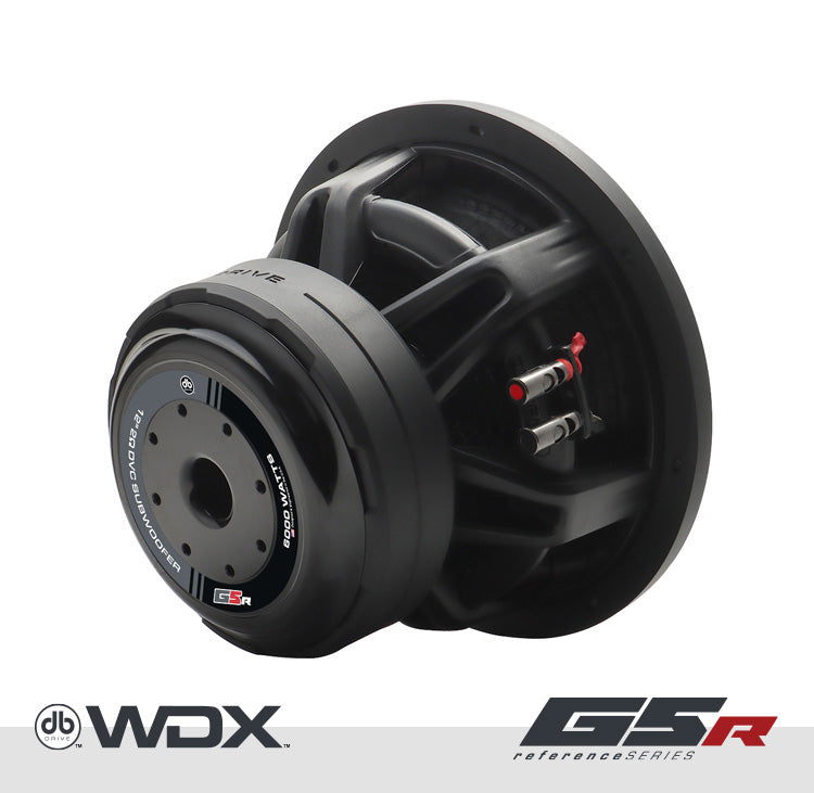 DB Drive WDX12G5R.2 : 12 in. Dual 2-Ohm Subwoofer