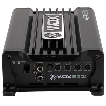 DB Drive WDX1500.1 : Mon o Class D Amplifier