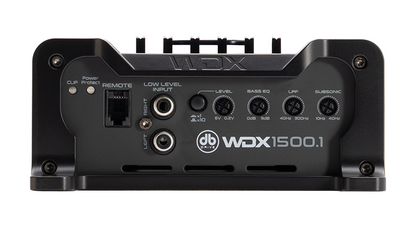 DB Drive WDX1500.1 : Mon o Class D Amplifier