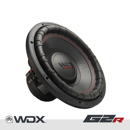 DB Drive WDX15G2R.4 : 15 in. Dual 4-Ohm Subwoofer