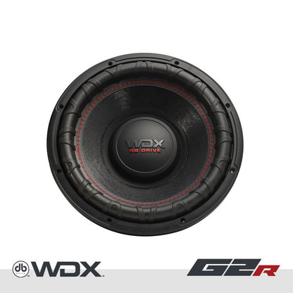 DB Drive WDX15G2R.4 : 15 in. Dual 4-Ohm Subwoofer