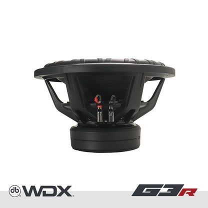DB Drive WDX15G3R.4 : 15 in. Dual 4-Ohm Subwoofer