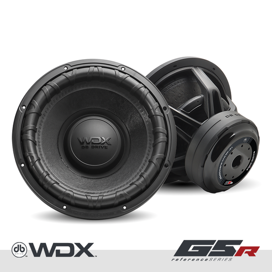 DB Drive WDX15G5R.2 : 15 in. Dual 2-Ohm Subwoofer