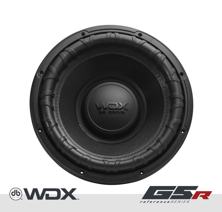 DB Drive WDX15G5R.4 : 15 in. Dual 4-Ohm Subwoofer