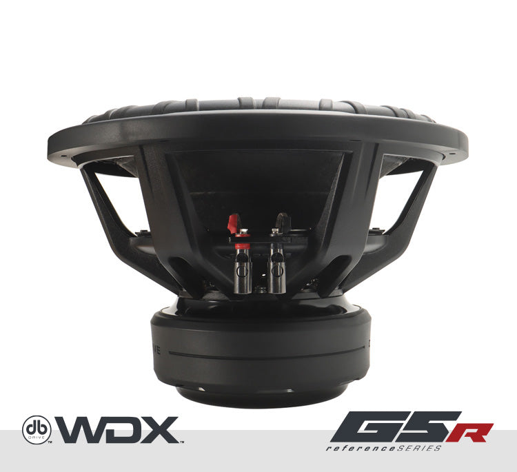 DB Drive WDX15G5R.4 : 15 in. Dual 4-Ohm Subwoofer