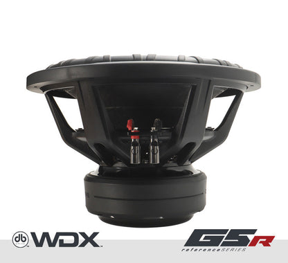DB Drive WDX15G5R.4 : 15 in. Dual 4-Ohm Subwoofer