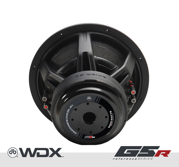 DB Drive WDX15G5R.2 : 15 in. Dual 2-Ohm Subwoofer