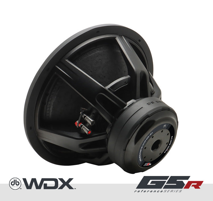 DB Drive WDX18G5R.2 : 18 in. Dual 2-Ohm Subwoofer