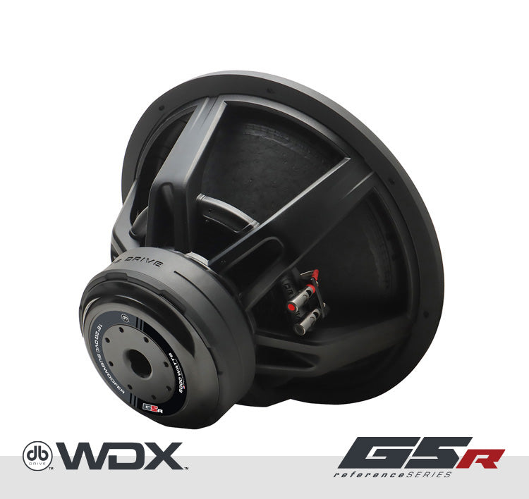DB Drive WDX18G5R.2 : 18 in. Dual 2-Ohm Subwoofer