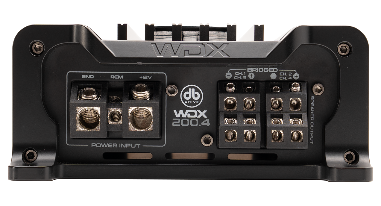 DB Drive WDX200.4 : 4-Channel Class D Amplifier