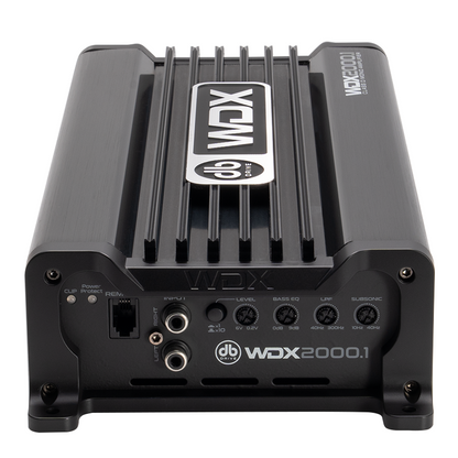 DB Drive WDX2000.1 : Mono Class D Amplifier