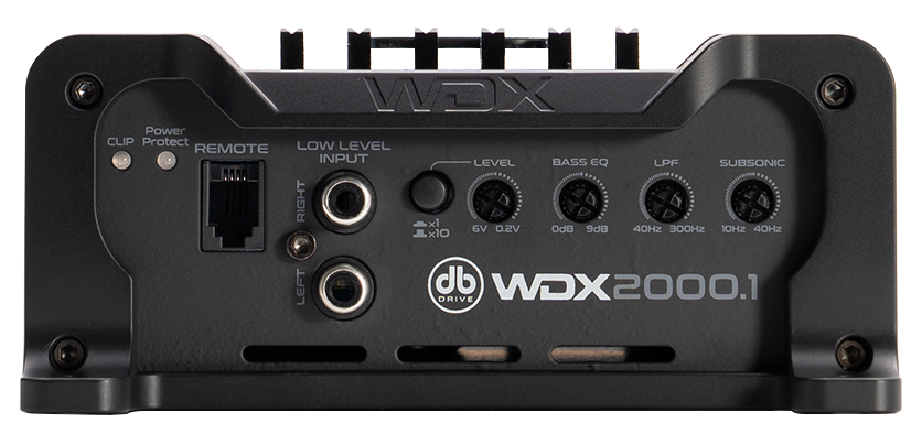 DB Drive WDX2000.1 : Mono Class D Amplifier