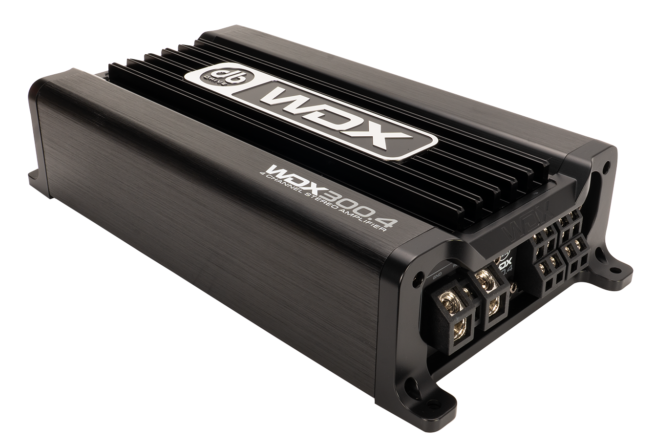 DB Drive WDX300.4 : 4-Channel Class D Amplifier