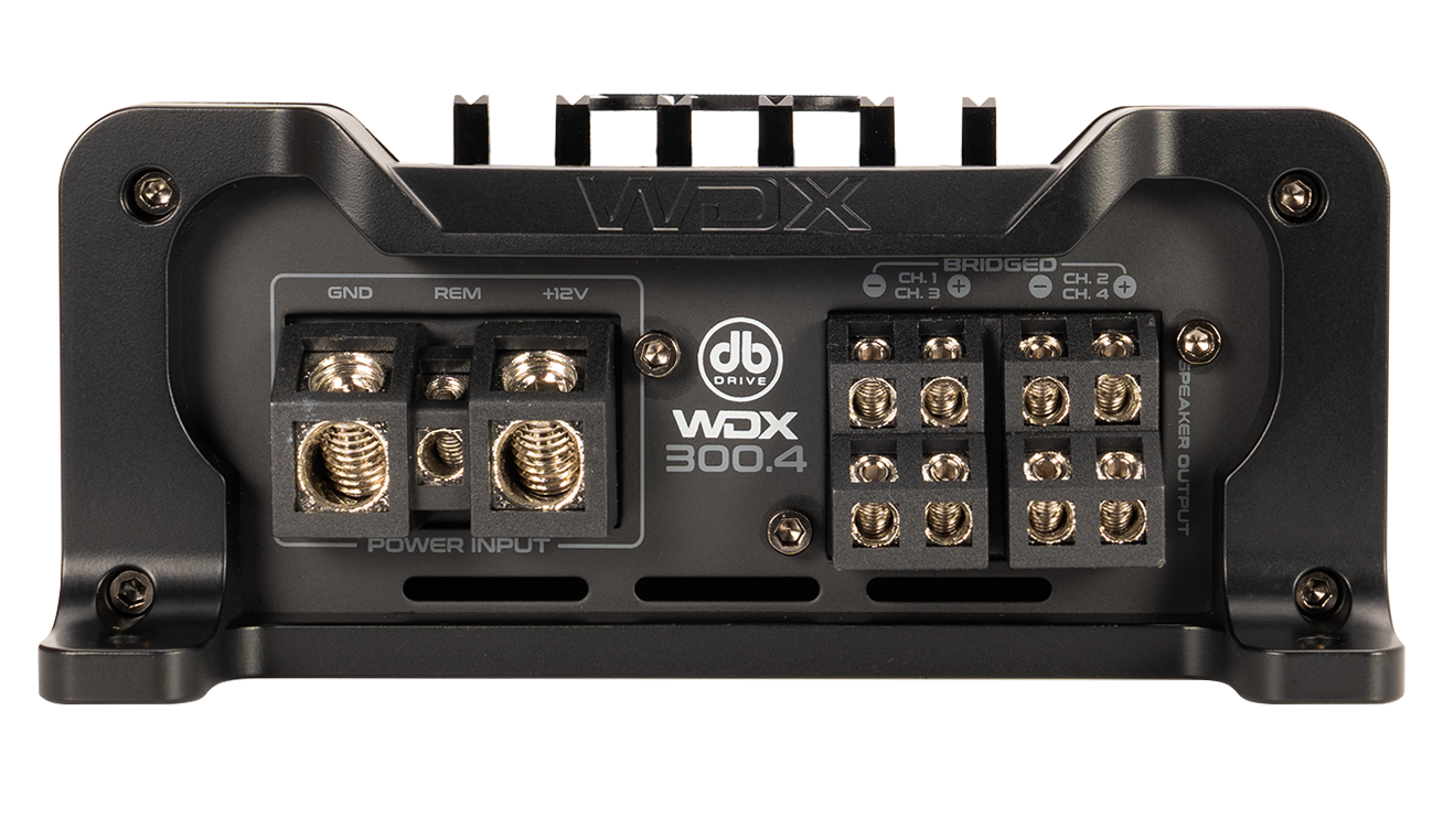 DB Drive WDX300.4 : 4-Channel Class D Amplifier