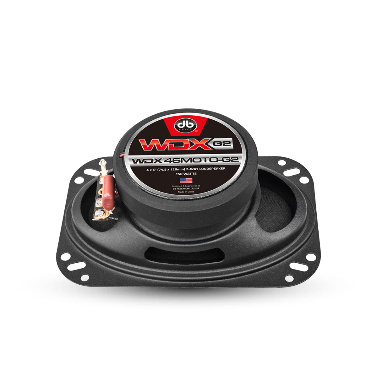 DB Drive WDX46MOTO-G2 : 4X6 in.  Moto 2-Way Loudspeaker