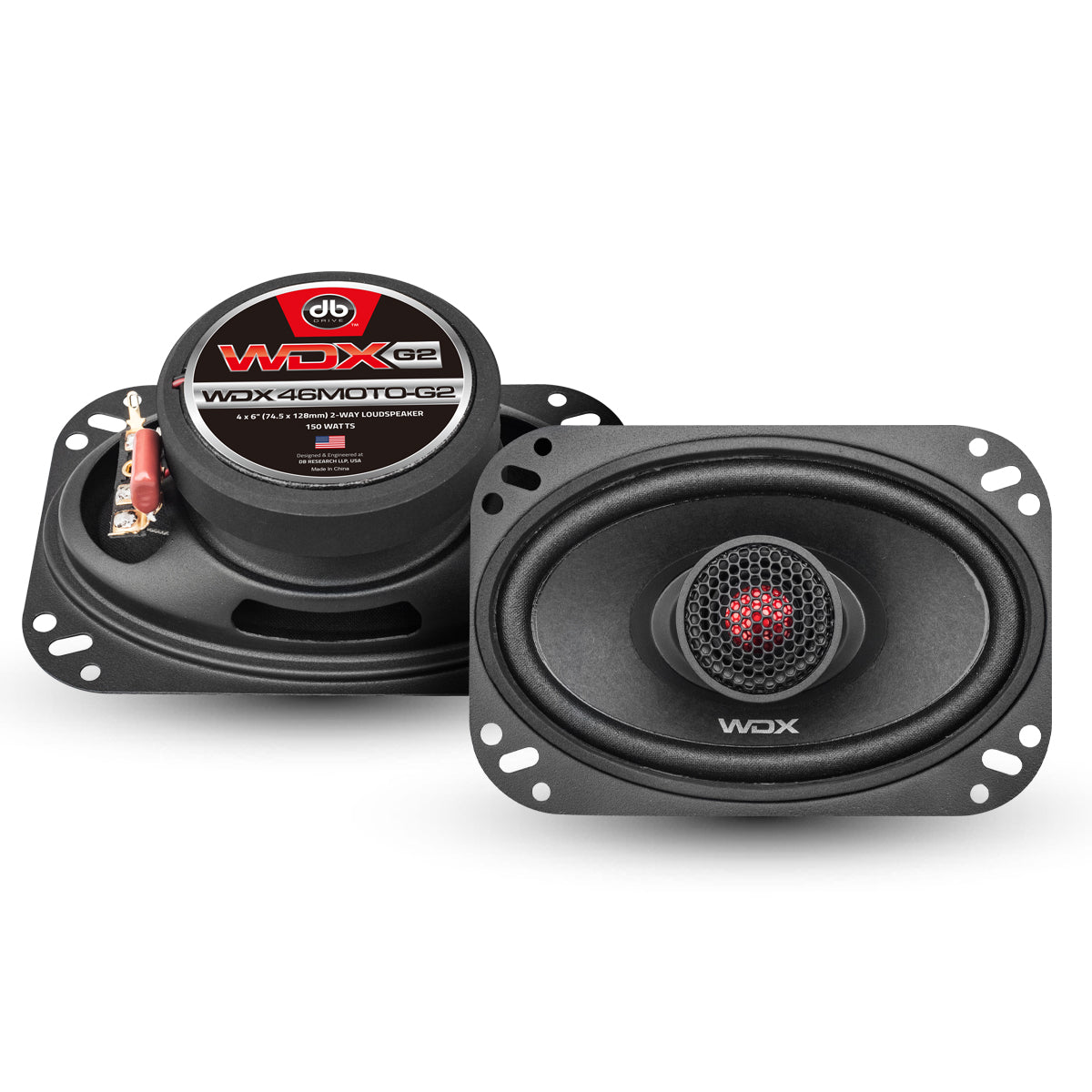 DB Drive WDX46MOTO-G2 : 4X6 in.  Moto 2-Way Loudspeaker